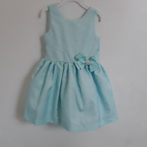 Baby blue dress